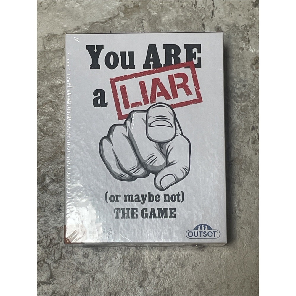 You Are A Liar... Or Maybe Not! Party Game by Outset Media Family Board Game NEW
